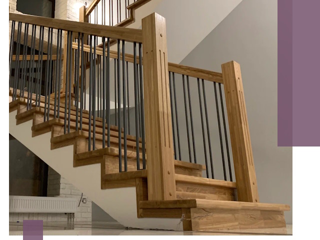 Реставрация деревянных и металлических лестниц в Екатеринбурге