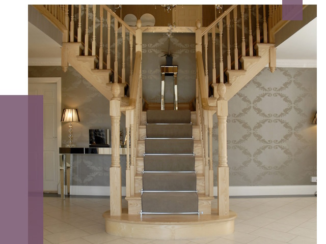 Монтаж деревянных лестниц в Екатеринбурге от 7636 руб. 