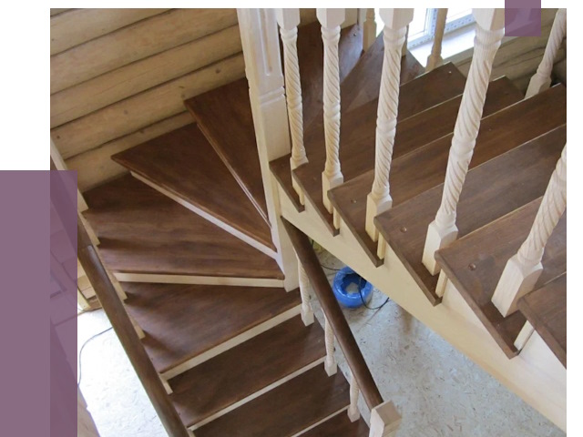 Реставрация деревянных лестниц в Екатеринбурге от 4305 руб.