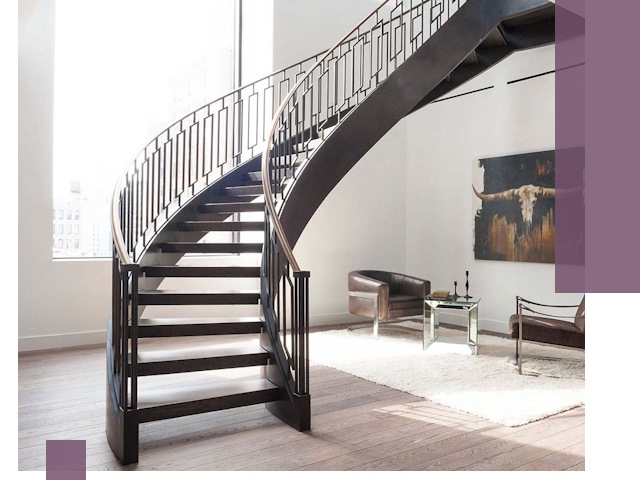 Металлические лестницы на заказ с монтажом и гарантией в Екатеринбурге