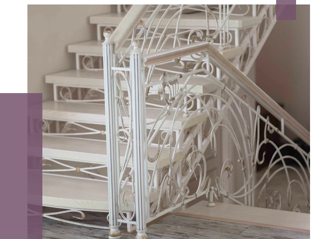 Изготовление кованых лестниц на заказ в Екатеринбурге от 87117 руб. | ПРОЛЁТ-Ктр