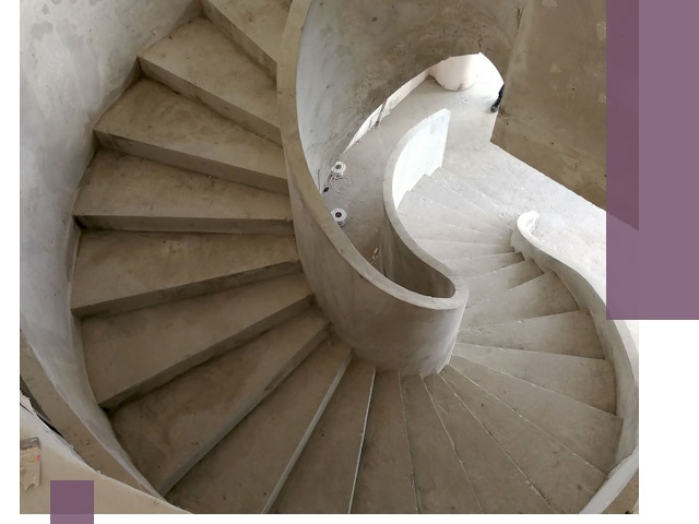 Монтаж бетонных лестниц под ключ в Екатеринбурге быстро и надежно