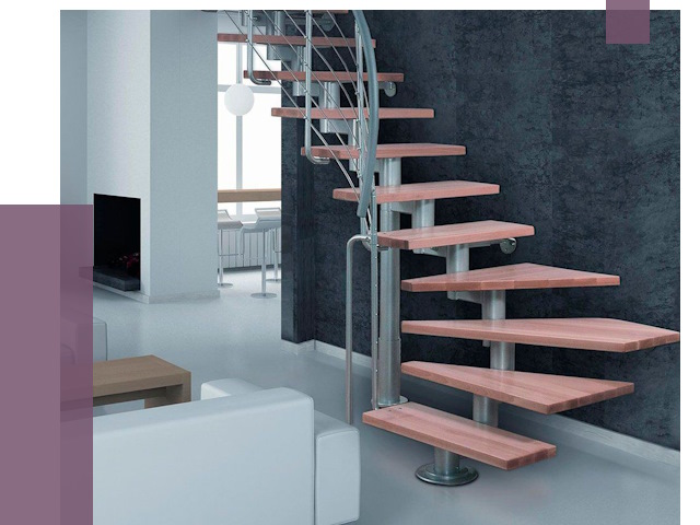 Модульные лестницы в Екатеринбурге от 16911 руб. — купить в ПРОЛЁТ-Ктр