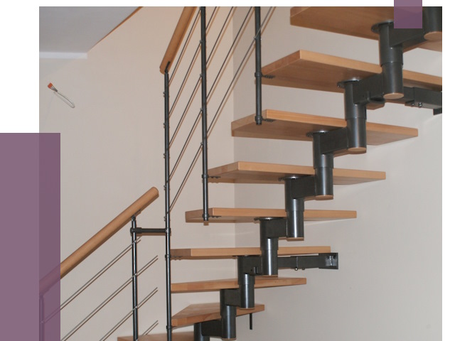 Изготовление модульных лестниц в Екатеринбурге от 11530 руб. 
