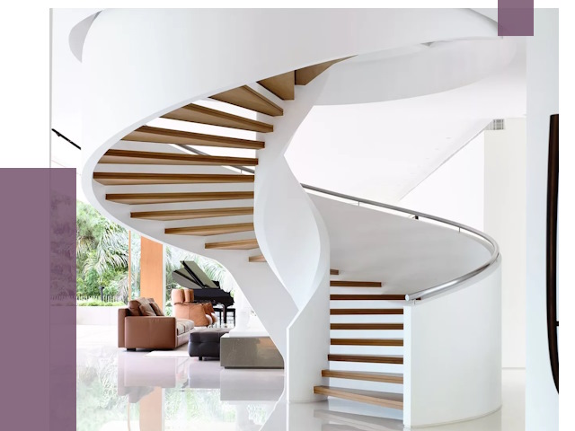 Винтовые лестницы в Екатеринбурге под ключ от 48683 руб. | ПРОЛЁТ-Ктр