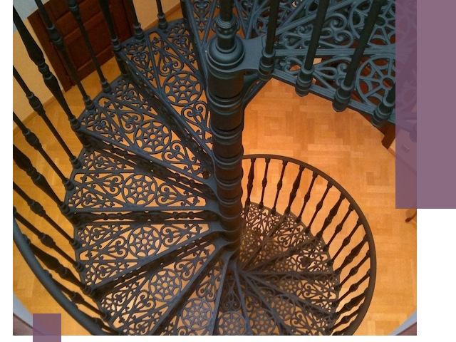 Винтовые лестницы под ключ в Екатеринбурге: производство и монтаж