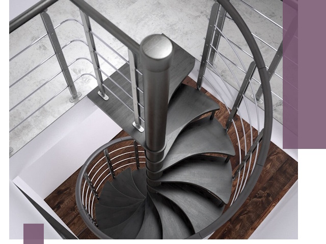 Демонтаж винтовых лестниц в Екатеринбурге — быстро и безопасно