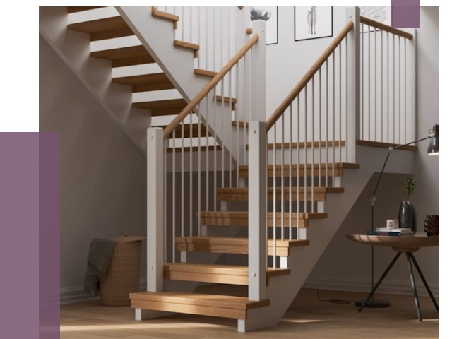 Маршевые лестницы в Екатеринбурге от 38178 руб. — монтаж | ПРОЛЁТ-Ктр