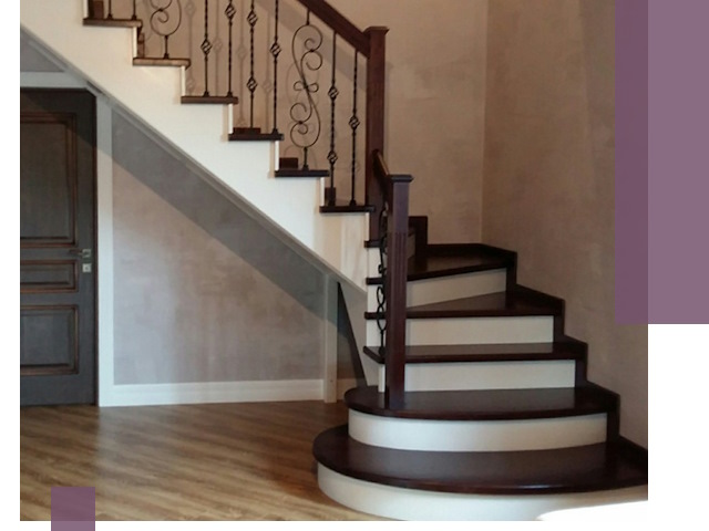 Изготовление Г-образных лестниц под ключ в Екатеринбурге