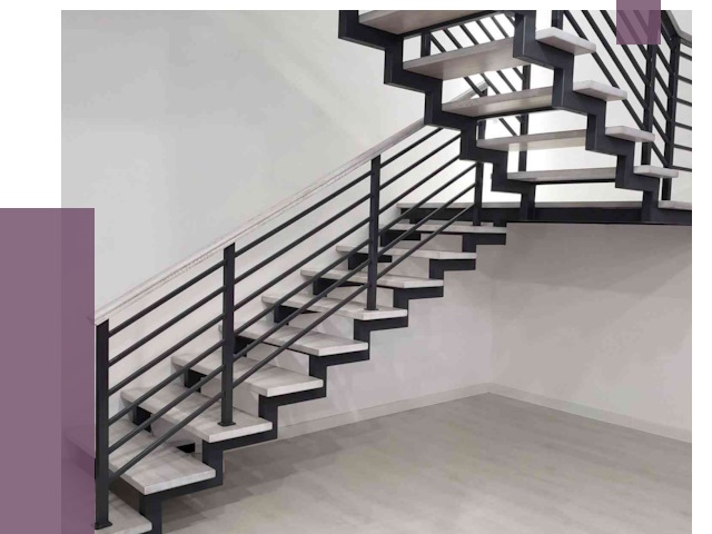 Лестницы на металлокаркасе под ключ в Екатеринбурге от 12811 руб. | ПРОЛЁТ-Ктр