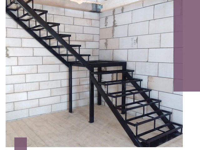 Лестницы на металлокаркасе под ключ в Екатеринбурге — изготовление и монтаж