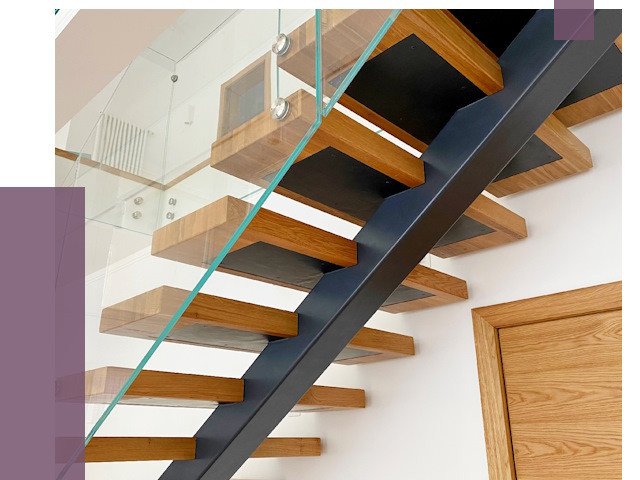 Лестницы на монокосоуре в Екатеринбурге от 18961 руб. под ключ | ПРОЛЁТ-Ктр