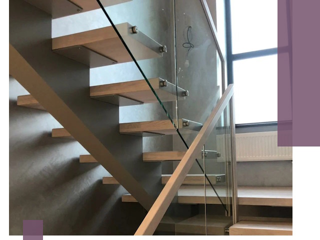 Изготовление лестниц на монокосоуре в Екатеринбурге с монтажом и гарантией