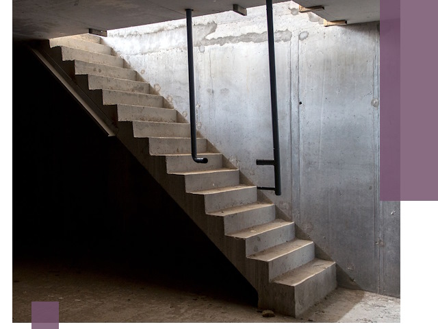 Изготовление и монтаж лестниц в подвале в Екатеринбурге