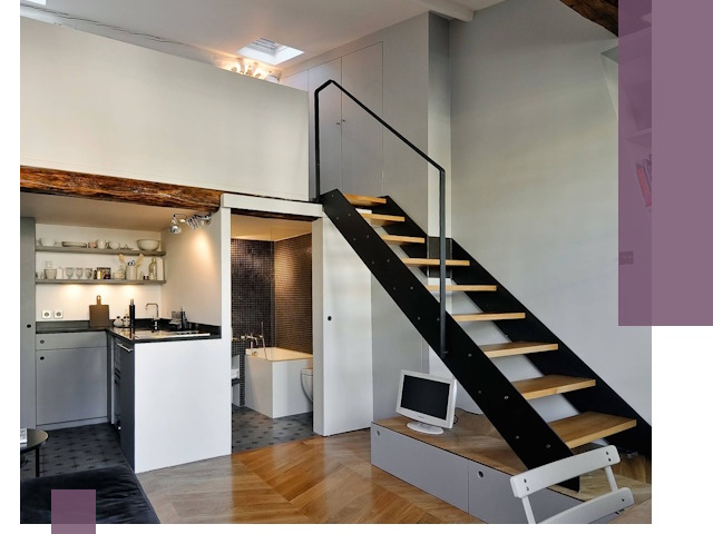 Лестницы на антресоль под ключ в Екатеринбурге — изготовление и монтаж