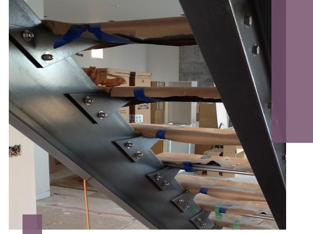 Усиление лестничных конструкций и усиление опор в Екатеринбурге