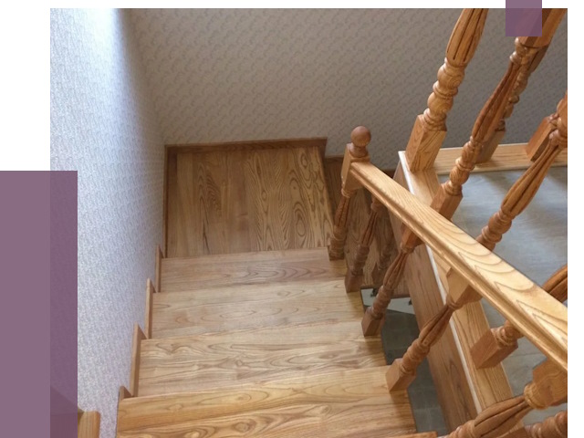 Сосновые лестницы в Екатеринбурге под ключ от 8097 руб.  | ПРОЛЁТ-Ктр