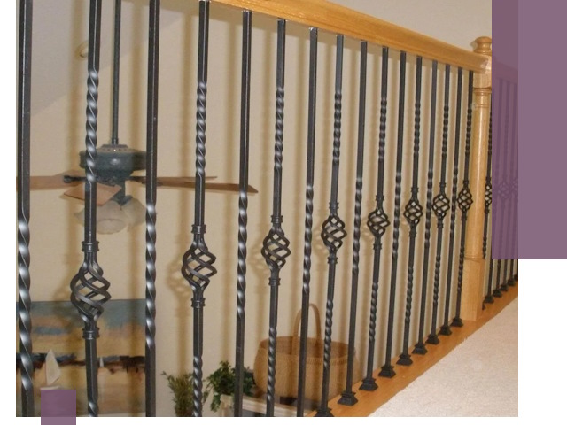 Изготовление и монтаж кованных перил в Екатеринбурге под ключ