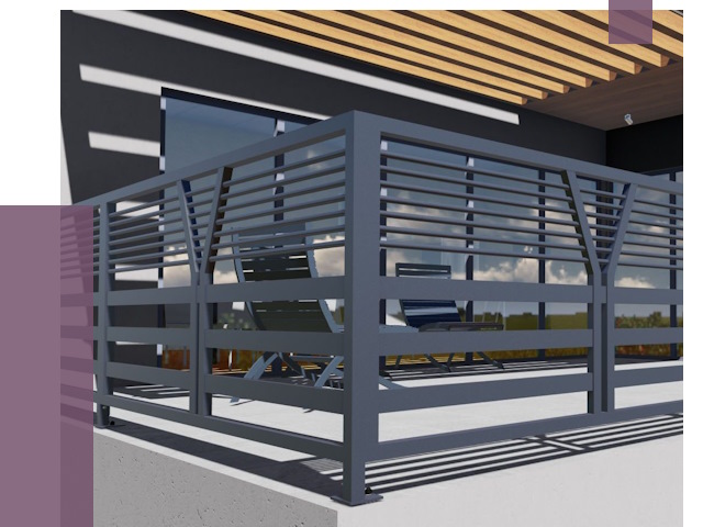 Изготовление балконных ограждений в Екатеринбурге от 10761 руб. | ПРОЛЁТ-Ктр