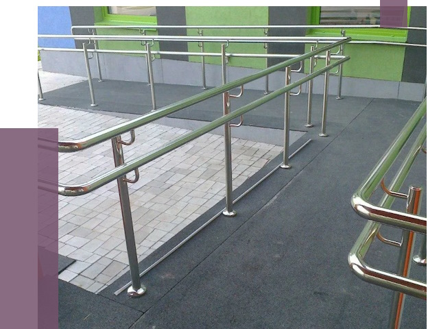 Ограждения пандусов в Екатеринбурге от 4356 руб. монтаж | ПРОЛЁТ-Ктр