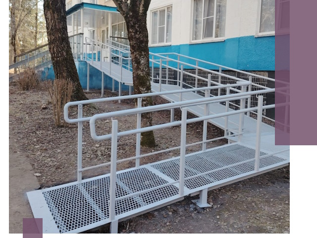 Пандусы под ключ в Екатеринбурге: изготовление, монтаж и демонтаж