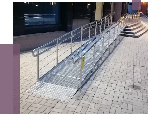 Ремонт пандусов в Екатеринбурге — восстановление от 8712 руб. 