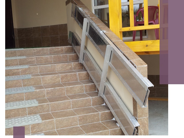 Откидные пандусы под ключ в Екатеринбурге — монтаж и демонтаж