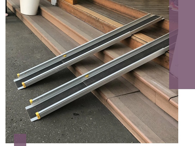 Телескопические пандусы под ключ в Екатеринбурге — изготовление и монтаж