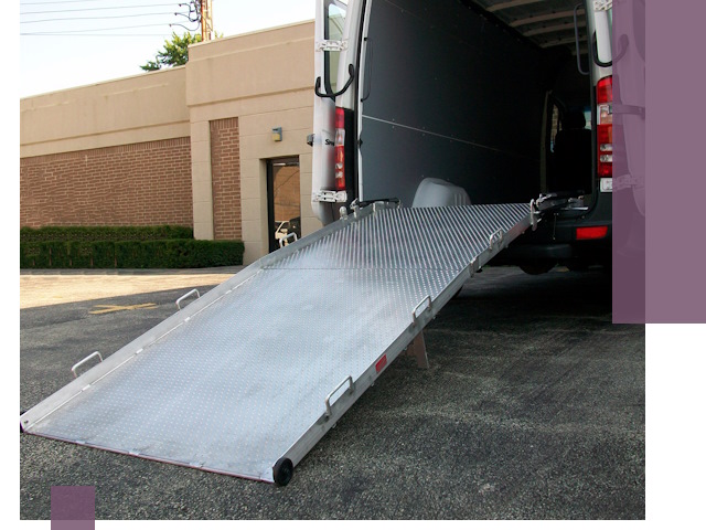 Мобильные пандусы в Екатеринбурге — производство, монтаж и аренда