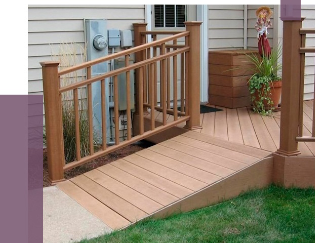 Пандус на крыльцо в Екатеринбурге под ключ от 7789 руб.