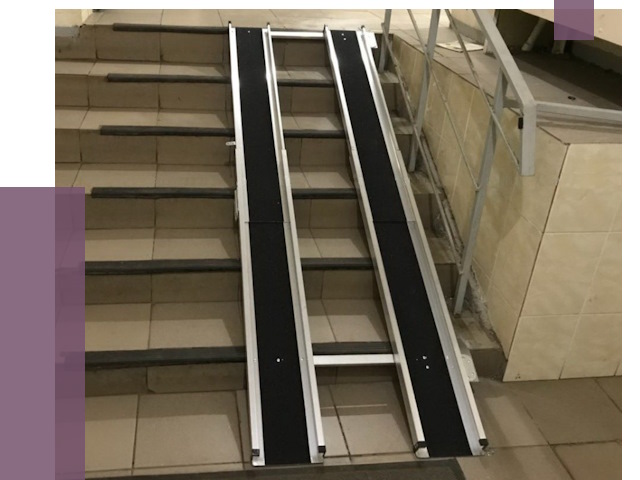 Установка пандуса в подъезд в Екатеринбурге от 7994 руб. под ключ | ПРОЛЁТ-Ктр