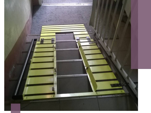 Профессиональный монтаж пандуса в подъезд в Екатеринбурге