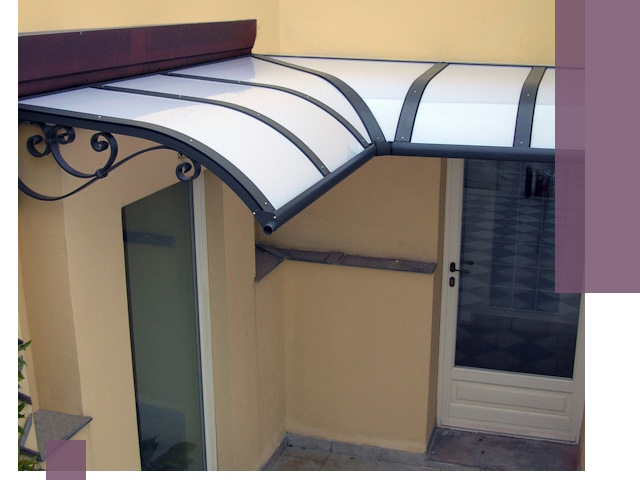 Монтаж козырьков любой сложности в Екатеринбурге под ключ