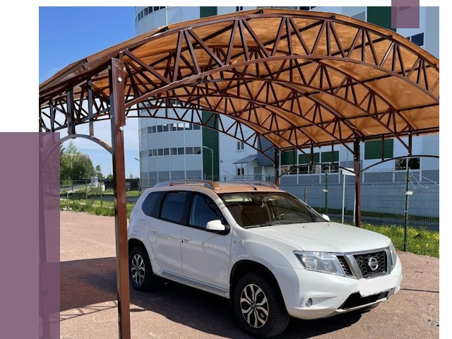 Недорогие навесы в Екатеринбурге от 43046 руб.  | ПРОЛЁТ-Ктр