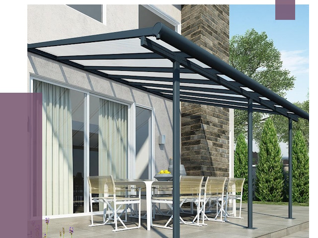 Навесы пристенные в Екатеринбурге от 9122 руб. — монтаж и установка | ПРОЛЁТ-Ктр