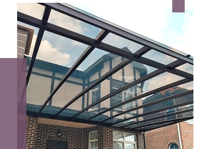 Навесы из поликарбоната в Екатеринбурге от 8630 руб. под ключ — ПРОЛЁТ-Ктр