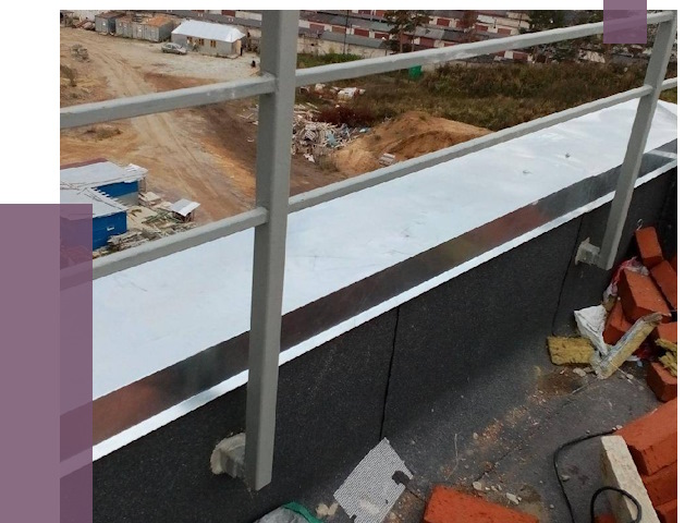 Монтаж парапетов в Екатеринбурге от 4305 руб.  | ПРОЛЁТ-Ктр