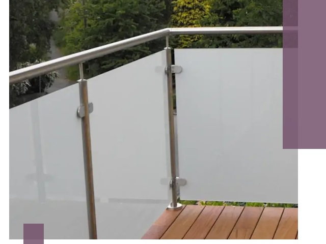 Алюминиевые парапеты для балконов и террас в Екатеринбурге