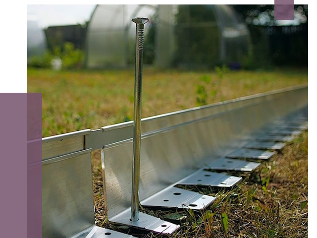 Металлические бордюры для газона в Екатеринбурге от 4305 руб. | ПРОЛЁТ-Ктр