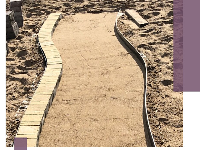 Металлические бордюры для тротуаров в Екатеринбурге — прочные и долговечные