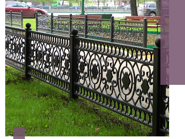 Секционные газонные ограждения под ключ в Екатеринбурге