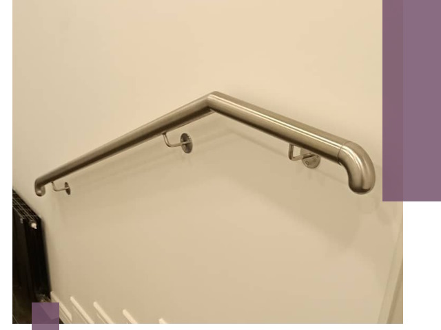 Изготовление пристенных поручней в Екатеринбурге под ключ за сроки