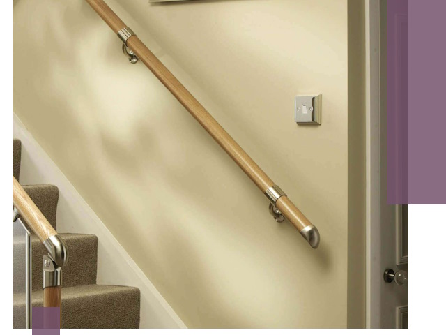 Монтаж пристенных поручней профессионально в Екатеринбурге