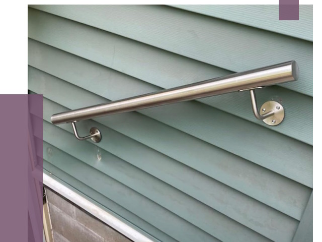 Поручни из нержавеющей стали в Екатеринбурге от 7687 руб.  | ПРОЛЁТ-Ктр