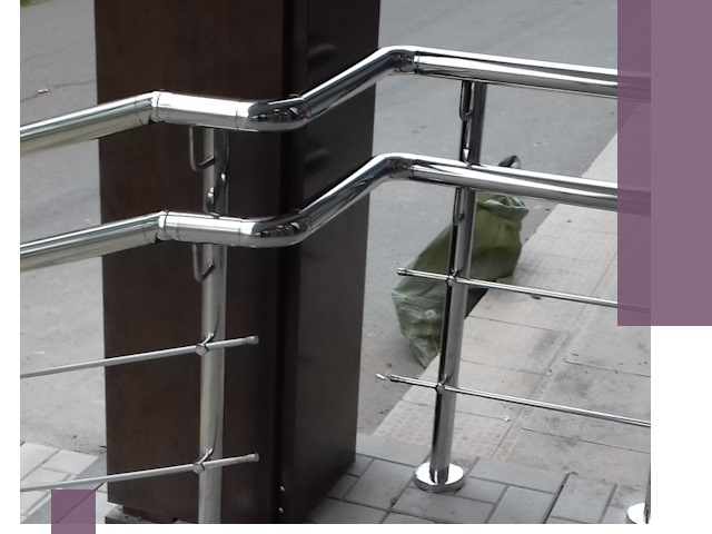 Монтаж поручней из нержавеющей стали в Екатеринбурге качественно и быстро